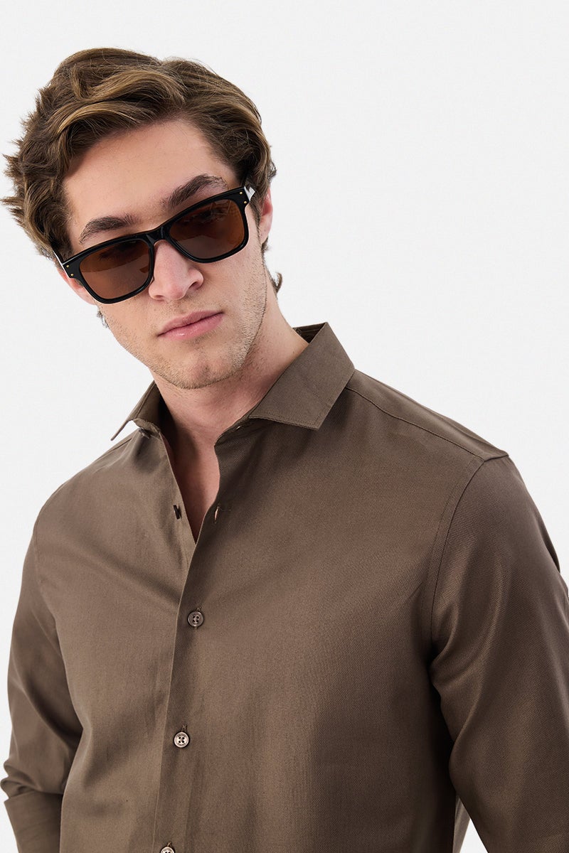 SNITCH 100% Cotton Slim Fit Shirt - Image 3